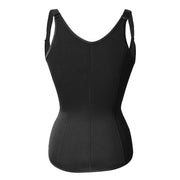 Zippered Waist Trainer Corset Waist Tummy Control Body Shaper Cincher Back Support with Adjustable Straps for Women