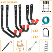 Garage Storage Hooks 22lbs Load Bike Bicycle Hooks 6Packs