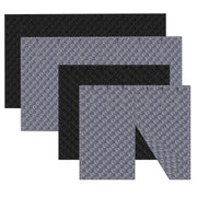 16*7FT Magnetic Thermal Insulated Garage Door Curtain for Winter Two-Car Garage Screen with Magnetic Closure 8 Roll Up Buckle Straps for Two Cars Weat