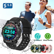 1.3in Wireless Fitness Tracker IP67 Waterproof Smart Watch Sport Bracelet w/Heart Rate Blood Pressure Sleep Monitor For Android IOS