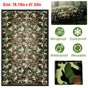 Camping Sleeping Bag Camouflage Sleeping Bag Waterproof Cold-Proof Survival Sleeping Bag