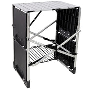 Folding Camping Kitchen Table with Heat-Resistant Top