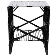 Folding Camping Kitchen Table with Heat-Resistant Top