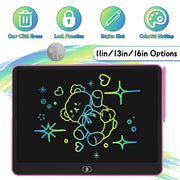LCD Writing Tablet for Kids with Stylus & Lock Function
