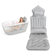 Full Body Bath Pillow with Lumbar Support & 4D Mesh