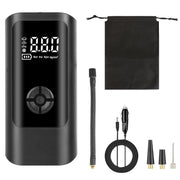 Car Tire Inflator Pump Portable Car Air Compressor Corded Electric Air Pump With LED Light