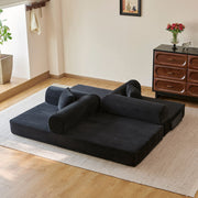 78.8" Convertible Floor Sofa Bed with High Density Foam
