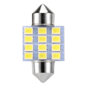 14Pcs T10 31mm 41mm Festoon LED Light Bulb Interior Dome Map LED Lights License Plate Trunk Side Positioning Lights 6000K White