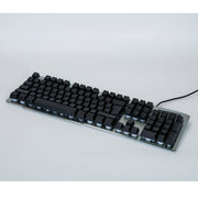 Wired Gaming Keyboard Mouse Set Colorful Rainbow Backlit 104 Keys Gaming Keyboard w/ RGB DPI Adjustable Gaming Mouse