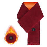 USB Heated Winter Scarf – Unisex, 3 Heat Modes, for Outdoor Sports