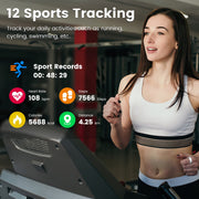 Smart Ring Health Tracker with Sleep & Fitness Monitoring
