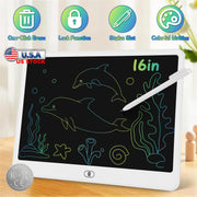 LCD Writing Tablet for Kids with Stylus & Lock Function