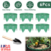 Adjustable Plant Grow Rings 10in with Hand Shovel - 12 Pack