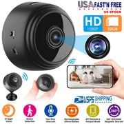 Mini CameraÊWireless Wifi IP Home Security Cam 1080P Full HD Surveillance Camera Nanny Cam w/ 32G MMC Card