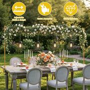 Adjustable Table Arch Stand for Balloon & Floral Decorations