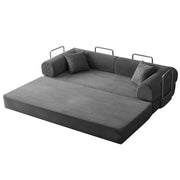 78.8" Convertible Floor Sofa Bed with High Density Foam
