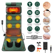 Full Body Electric Massage Mat with Heating and Vibration