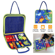 Kids Busy Board Sensory Activity Board Preschool Learning Toys Montessori Educational Gift for 1-6 Years Old Baby Toddler Girls Boys