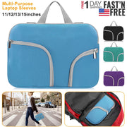 Portable Laptop Sleeve Bag for Macbook Air 11"13"12"15" Notebook Protector Case Carry Bag