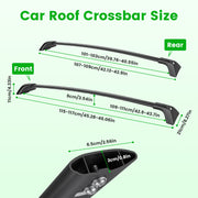 Roof Rack Cross Bars for Toyota RAV4 2019-2025 Flush Rails