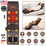 Full Body Massage Mat with Heat and Shiatsu Neck & Foot Massagers
