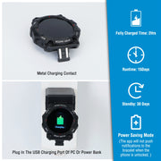 1.3in Wireless Fitness Tracker IP67 Waterproof Smart Watch Sport Bracelet w/Heart Rate Blood Pressure Sleep Monitor For Android IOS