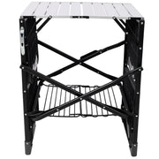 Folding Camping Kitchen Table with Heat-Resistant Top