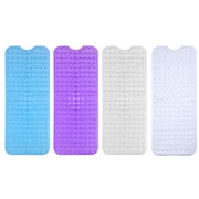 Bath Tub Mat Non-Slip Shower Mat BPA-Free Massage Anti-Bacterial with Suction Cups Washable for Bathroom Kitchen Pool