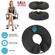 Donut Pillow Seat Cushion Memory Foam Donut Chair Cushions ErgonomicÊSeat Cushion Pad for Coccyx Prostate Sciatica Pelvic Floor Pressure Sores Office