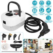 2500W Handheld Steamer Cleaner Multifunctional Little Steamer Powerful High Temp Steam Clean Machine for Cleaning Car Detailing Couch Floor Tile Micro