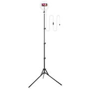 10" LED Ring Light – Dimmable, Tripod Stand, Phone Holder, USB Powered