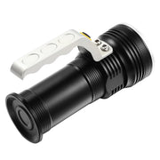 Super Bright Handheld LED Flashlight Portable USB Rechargeable Searchlight 3 Modes Waterproof Spotlight Torch Flashlight Aluminum Alloy for Camping Hi