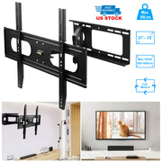 Full Motion TV Wall Mount Swivel Tilt TV Wall Rack Support 37-70Ó TV Wall Mount Max VESA Up To 600x400mm Holds Up To 99LBS