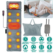 Full Body Electric Massage Mat with Heat and Vibration