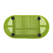 Metal Mesh Pencil Holders Desk Organizer w/9 Compartment Pen Holder Storage
