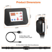 Wireless Dog Fence & Training Collar System with 990ft Range