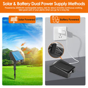 Solar Drip Irrigation System for 15 Plants with Timer