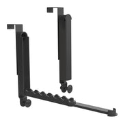 2Pcs Over The Door Hanger Hooks For Clothes Foldable Clothes Drying Rack For Laundry Coats Towels Portable Clothing Hanger Hook For 1.81In Thickness D