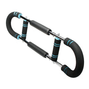 Adjustable Twister Arm Exerciser Spring Workout Bar Strength Enhancer for Men with 3 Resistance Levels 66-110LBS Chest Biceps Triceps Thighs Back Work