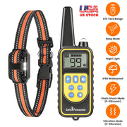 Remote Dog Training Collar with 4 Modes & 875 Yard Range