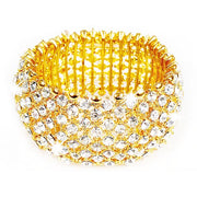 Gold Rhinestone Bling Bracelet