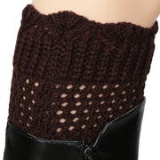 Women Winter Crochet Knit Leg Warmers