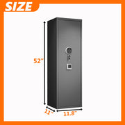 Biometric Gun Safe for Rifles & Pistols with Fingerprint Access