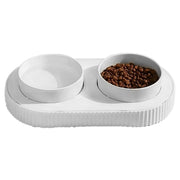 Heated Water Bowl For Dogs And Cats Ceramic Heated Pet Water Bowl Food Warmer USB Powered Thermal Pet Bowl Provide Fresh Non Freezing Drinkable Water