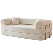 78.8" Convertible Floor Sofa Bed with High Density Foam