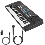 37-Key Electronic Keyboard with Microphone for Kids