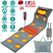 Full Body Electric Massage Mat with Heat and Vibration