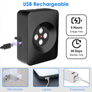 Ultrasonic Anti-barking Device Indoor Outdoor Dog Bark Control with 3 Frequency Levels Max 32.8Feet Sensing Distance for Most Dog Sizes