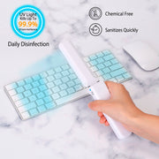 Foldable UV Sanitizer Light Handheld Germ Kill Sterilizer Wand UVC Disinfection Lamp For Tablet PC Phone Toys Wardrobe Toilet