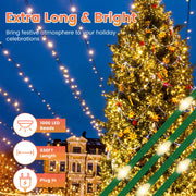 330FT 1000LED Christmas String Lights | Waterproof Outdoor Fairy Lights with Remote & 8 Modes
